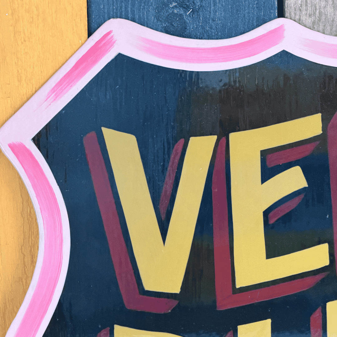 Vee Dub - Original Painted Sign