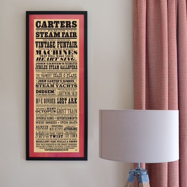 Carters Victorian-style Showbill