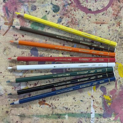 Joby Carter Chinagraph pencils (Stabilo Aquarelle)