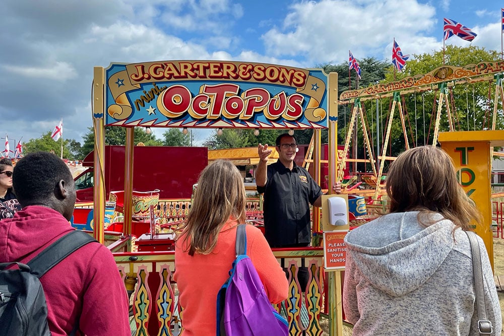 Joby Carter at Carters Steam Fair