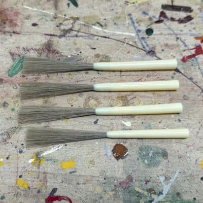 Joby Carters large liner brushes for signwriting lines