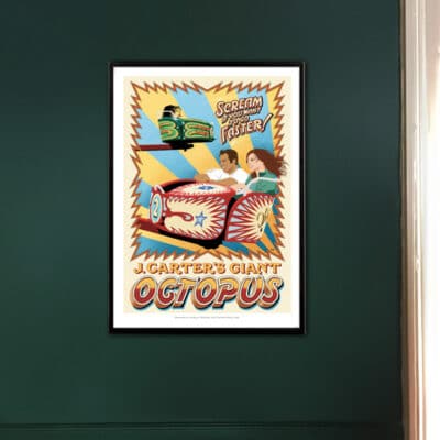 Carters Octopus A3 Poster