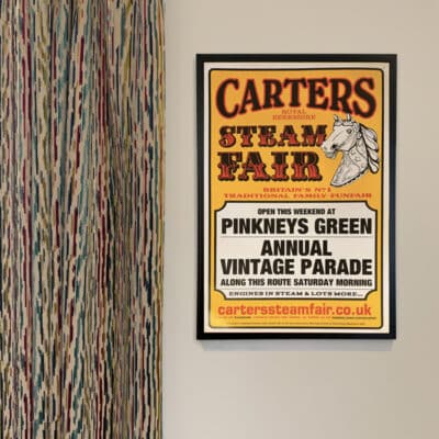 Carters Steam Fair at Pinkneys Green Annual Parade Poster