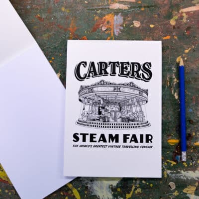 Carters Steam Fair Notepad