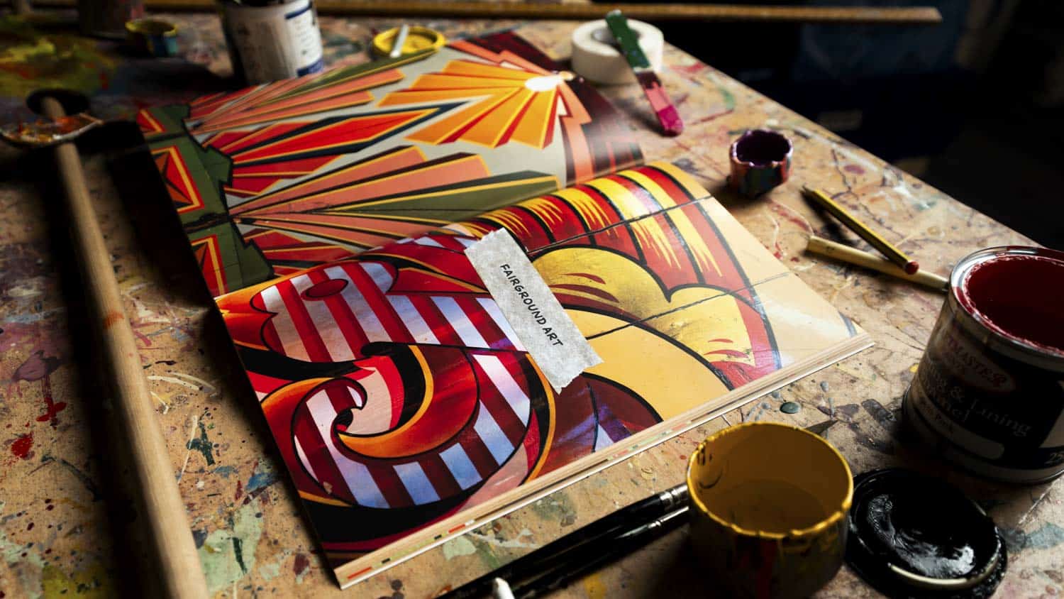 Pages from Joby carters book signwriting tips tricks and inspiration