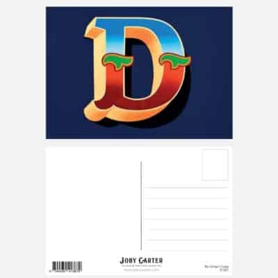 Letter Postcards - Hope Alphabet