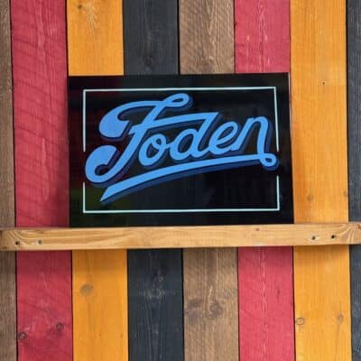 Foden - Original Painted Sign