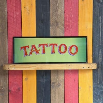 Tattoo - Original Painted Sign
